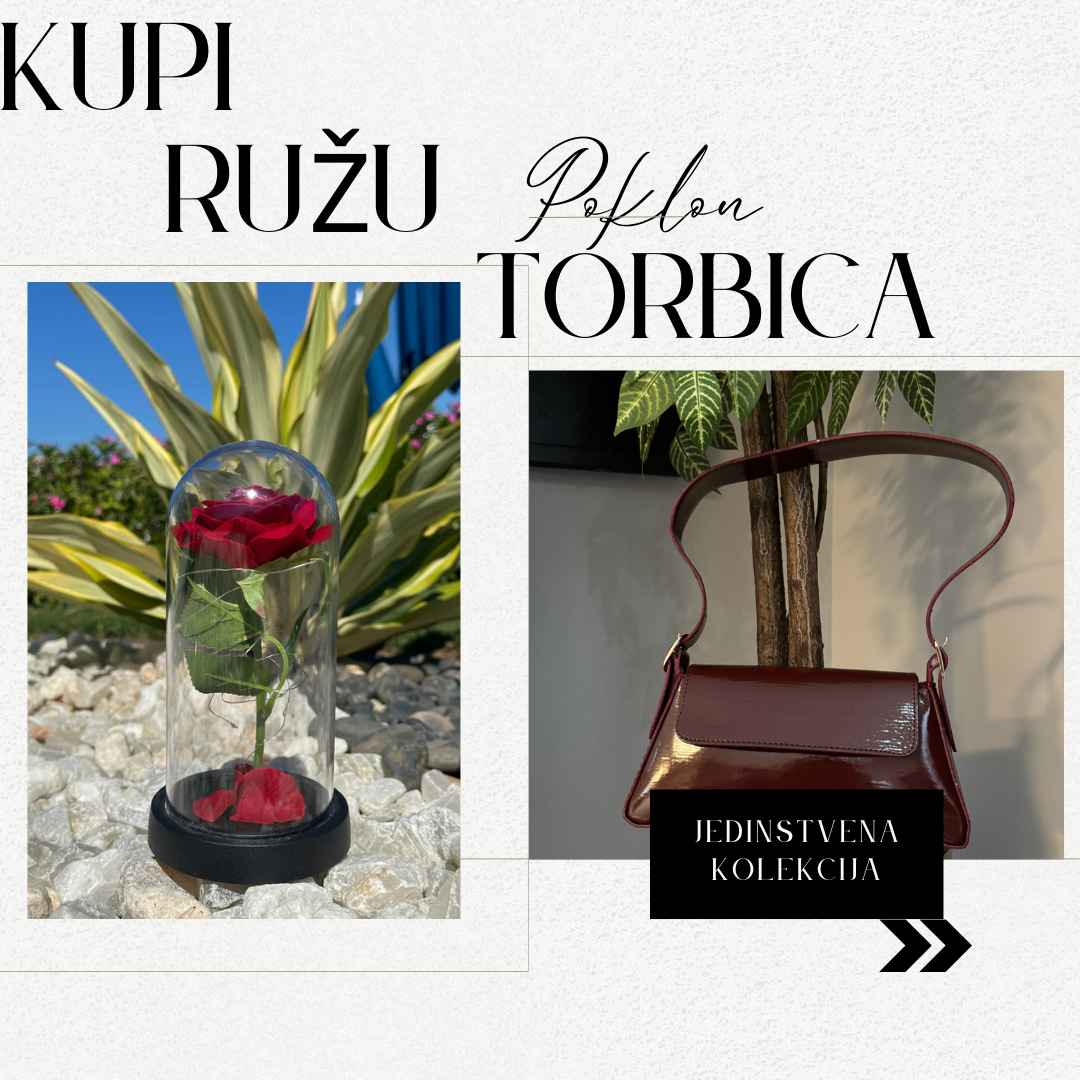 Premium Kupi Ružu i izaberi Torbicu - Nova Kolekcija