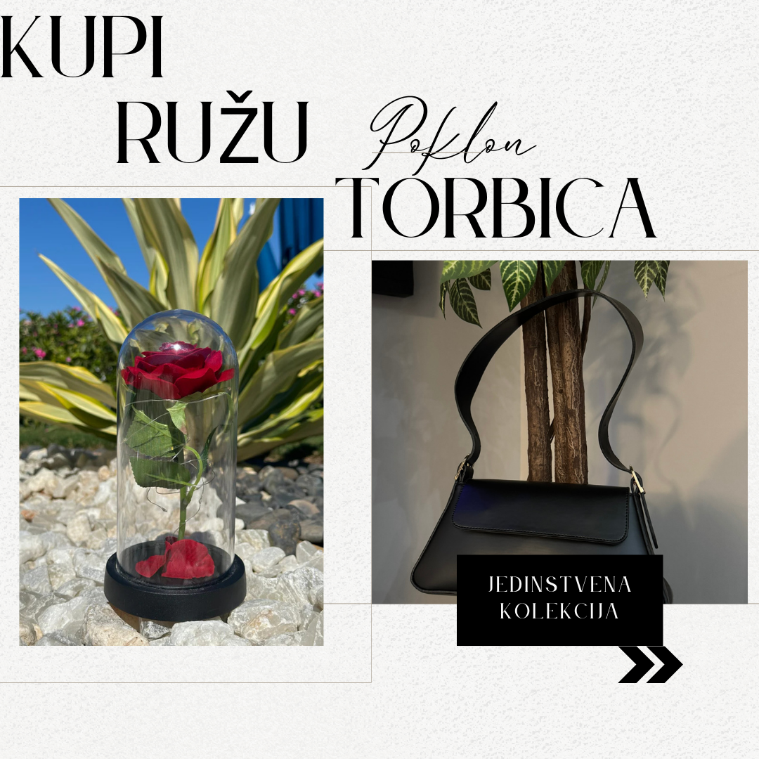 Premium Kupi Ružu i izaberi Torbicu - Nova Kolekcija