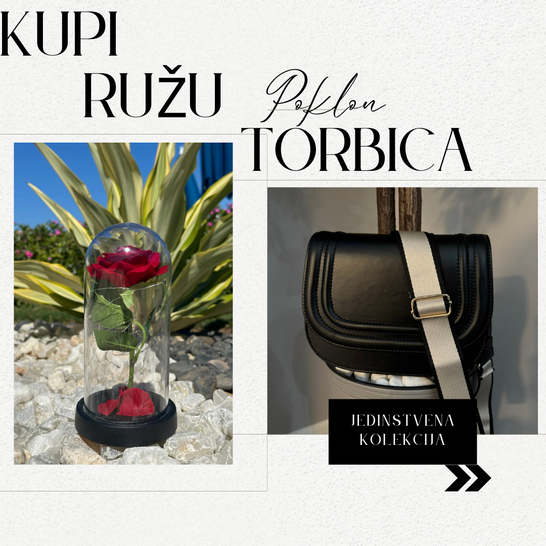 Premium Kupi Ružu i izaberi Torbicu - Nova Kolekcija