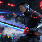 Premium LED Katana sa Maglenim Efektom - Nova Kolekcija