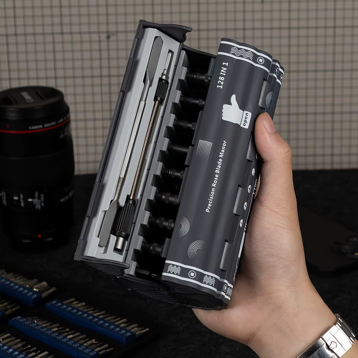 Premium Profesionalni 128-u-1 Set Šrafcigera i Alata - Nova Kolekcija