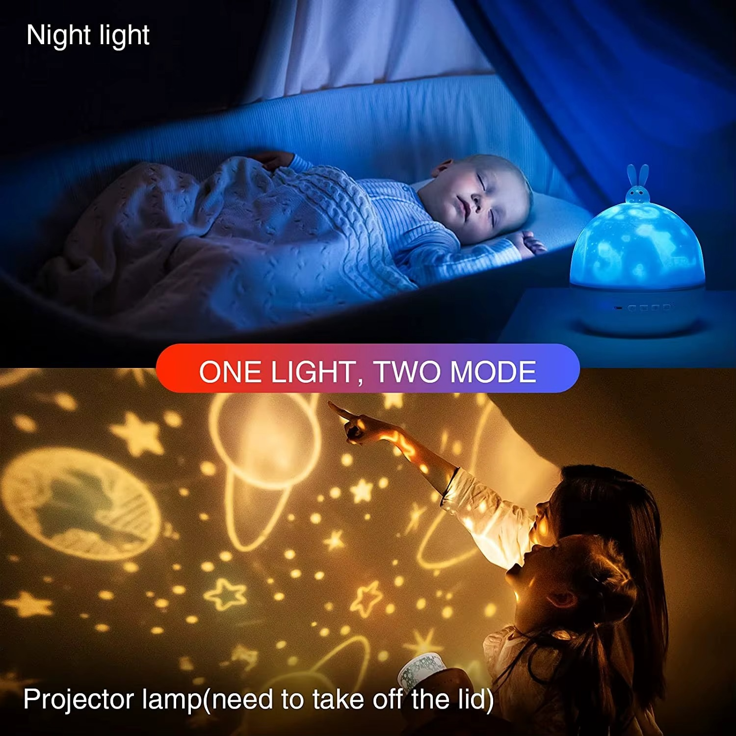 Premium Projektor zeka sa Raznim Motivima - Nova Kolekcija