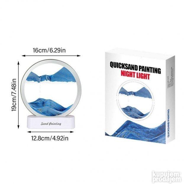 Premium Noćno svetlo- peščani sat - Nova Kolekcija