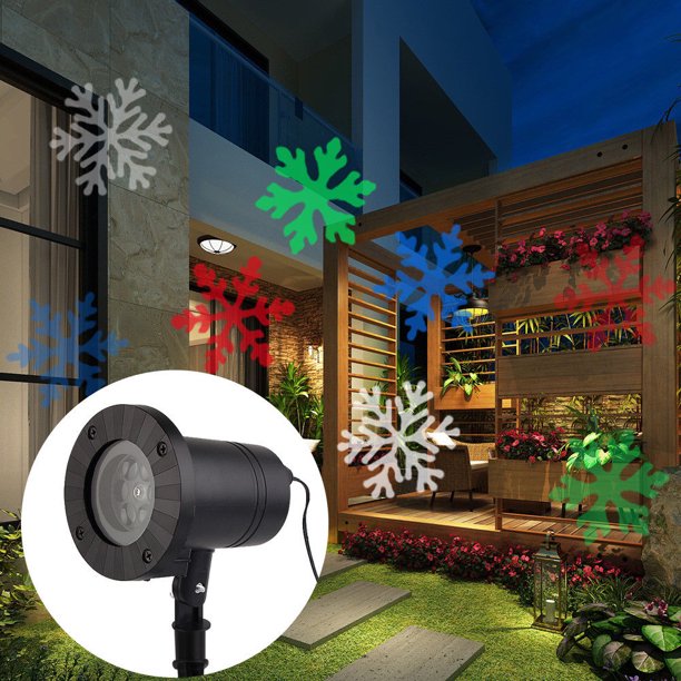 Premium Novogodišnji LED Projektor - Pahulja - Nova Kolekcija