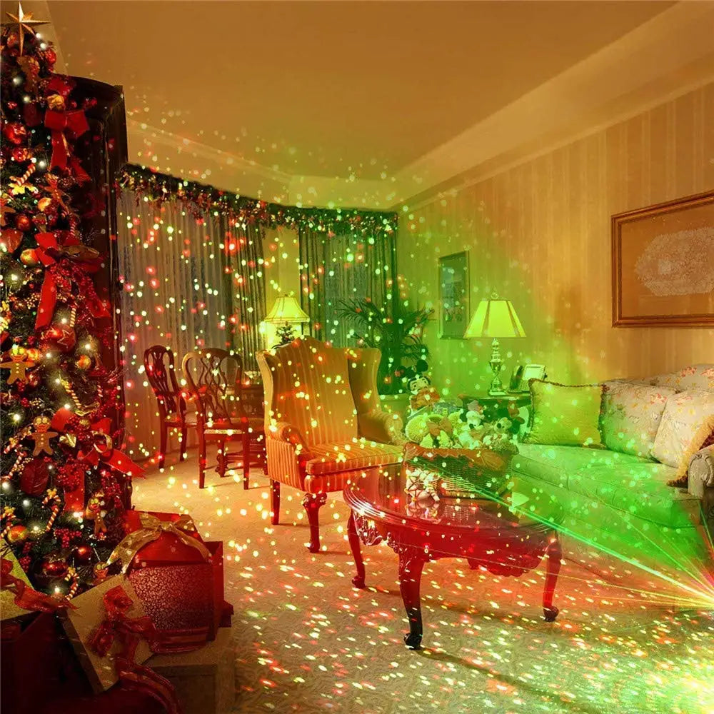 Premium Zeleni Laser Projektor - Novogodišnji - Nova Kolekcija