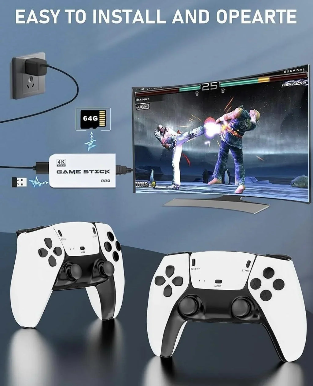 Premium Gaming Console - M15 Game Stick - Nova Kolekcija