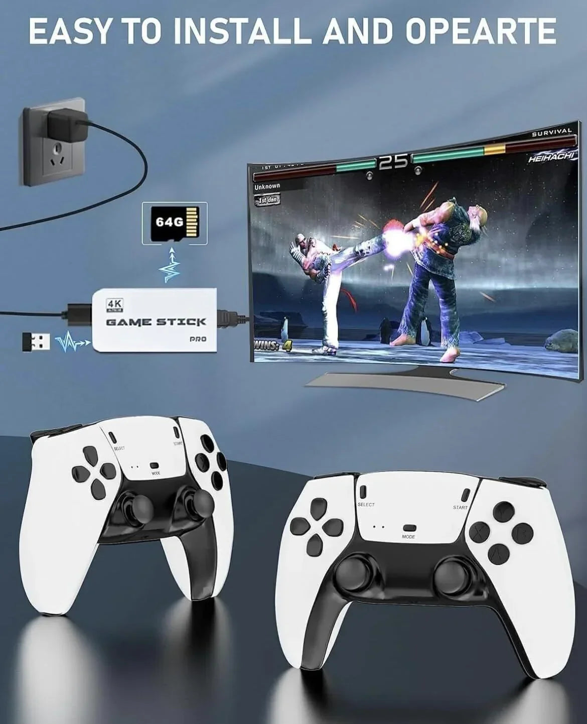 Premium Gaming Console - M15 Game Stick - Nova Kolekcija