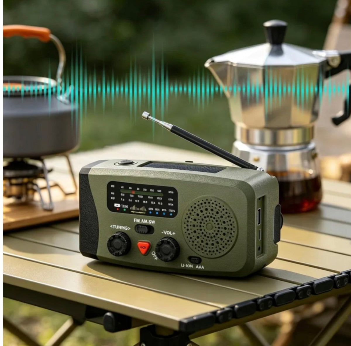 Solarni kamp radio