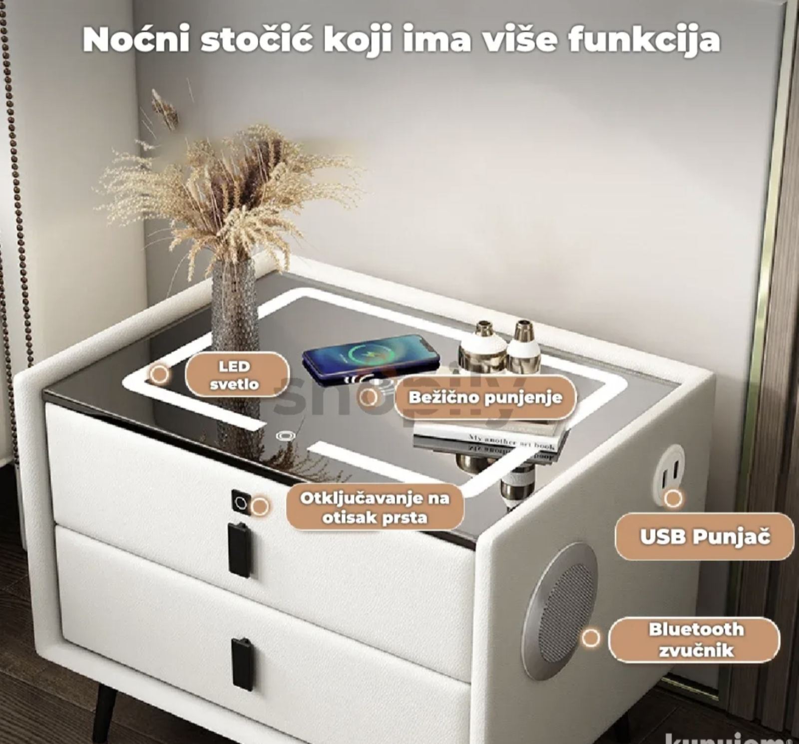 Pametni noćni stočić