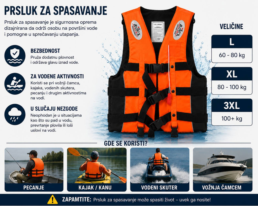 Prsluk za spasavanje