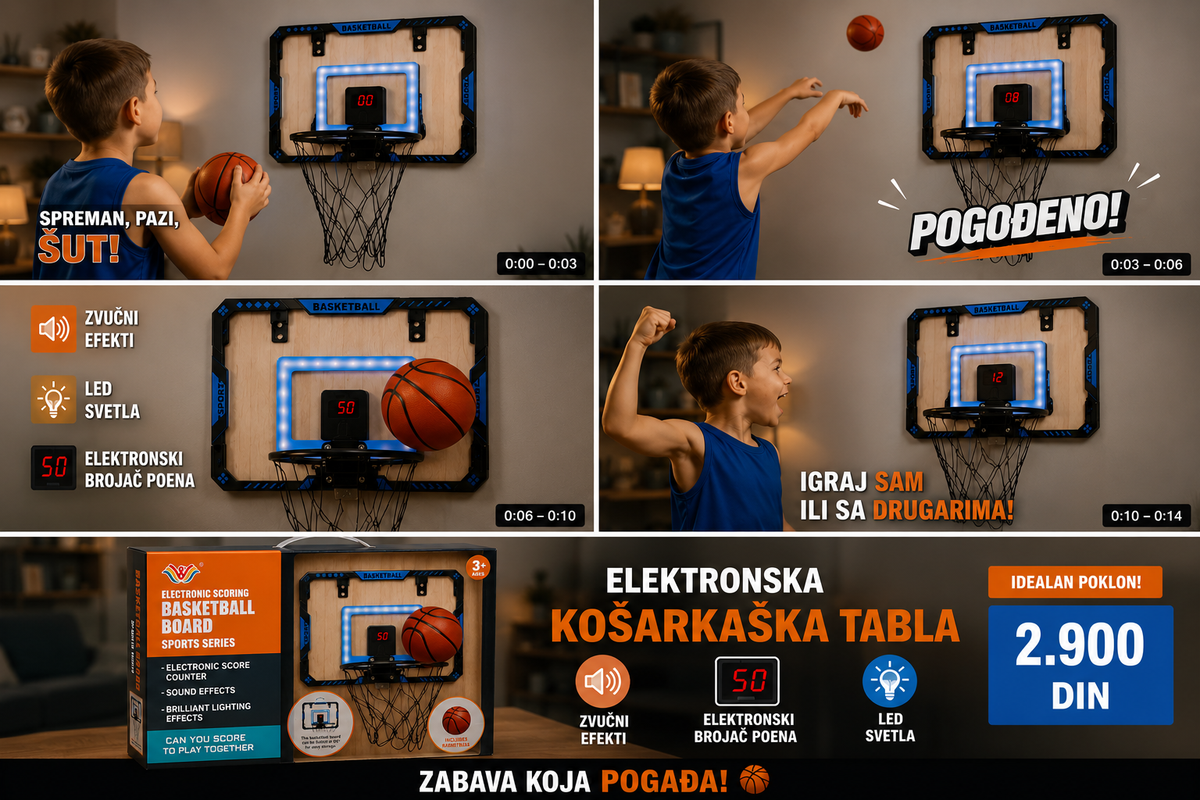 Elektronski koš za decu