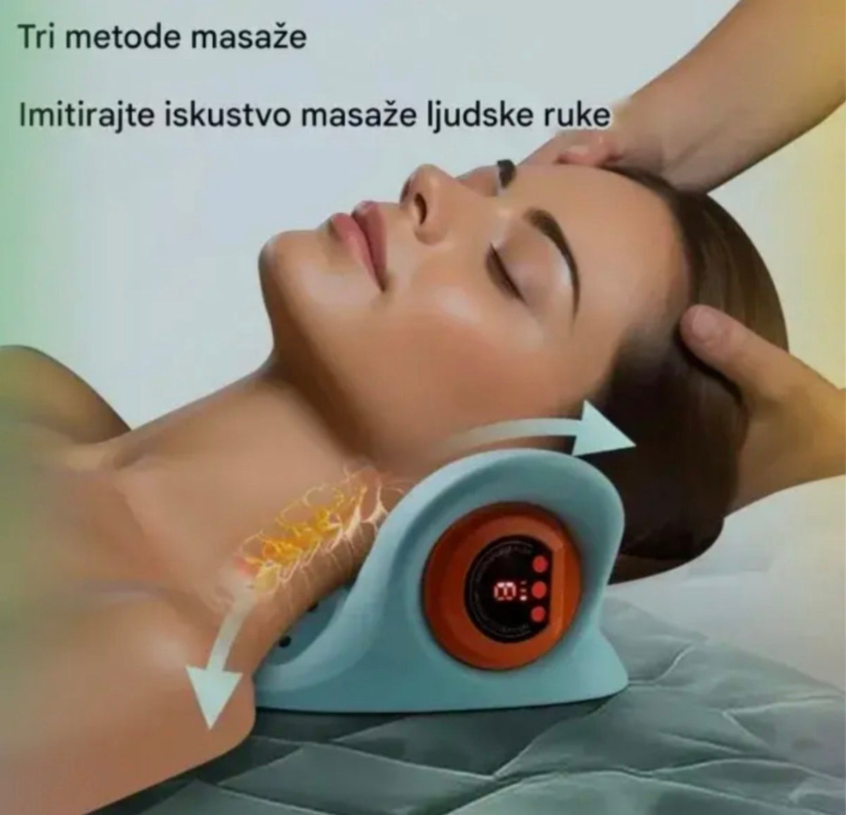 Električni masažer za vrat
