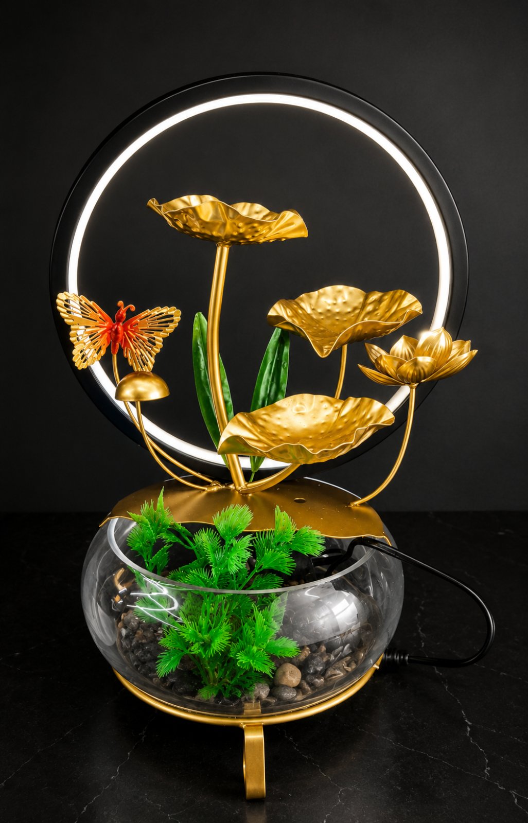 Led fontana sa vodopadom