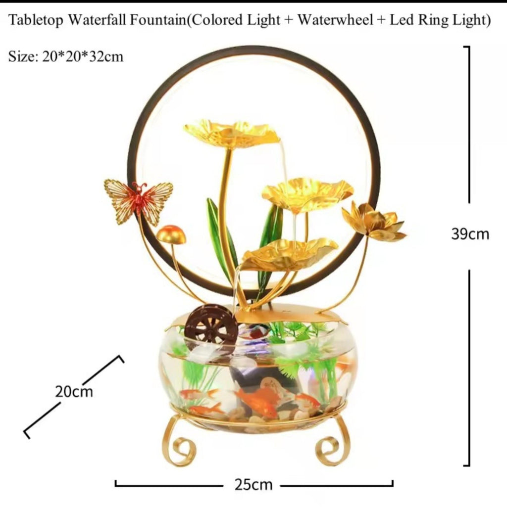 Led fontana sa vodopadom