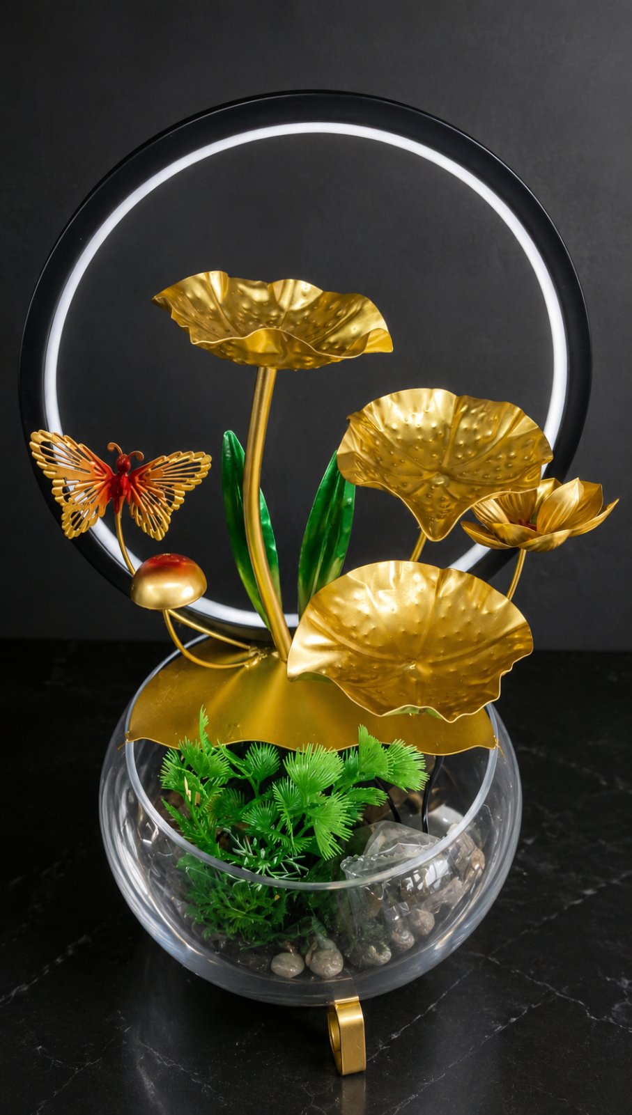 Led fontana sa vodopadom