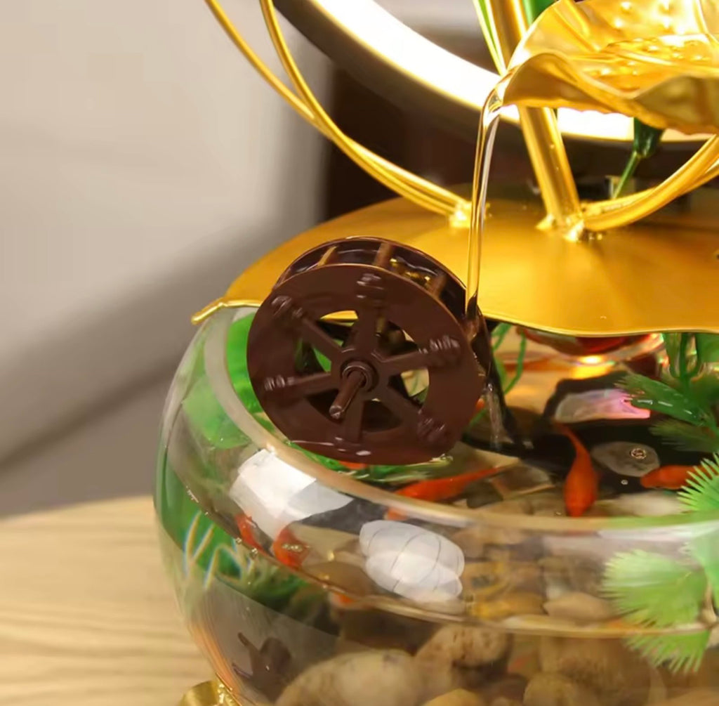 Led fontana sa vodopadom