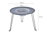 Sto sa ugrađenim roštiljem