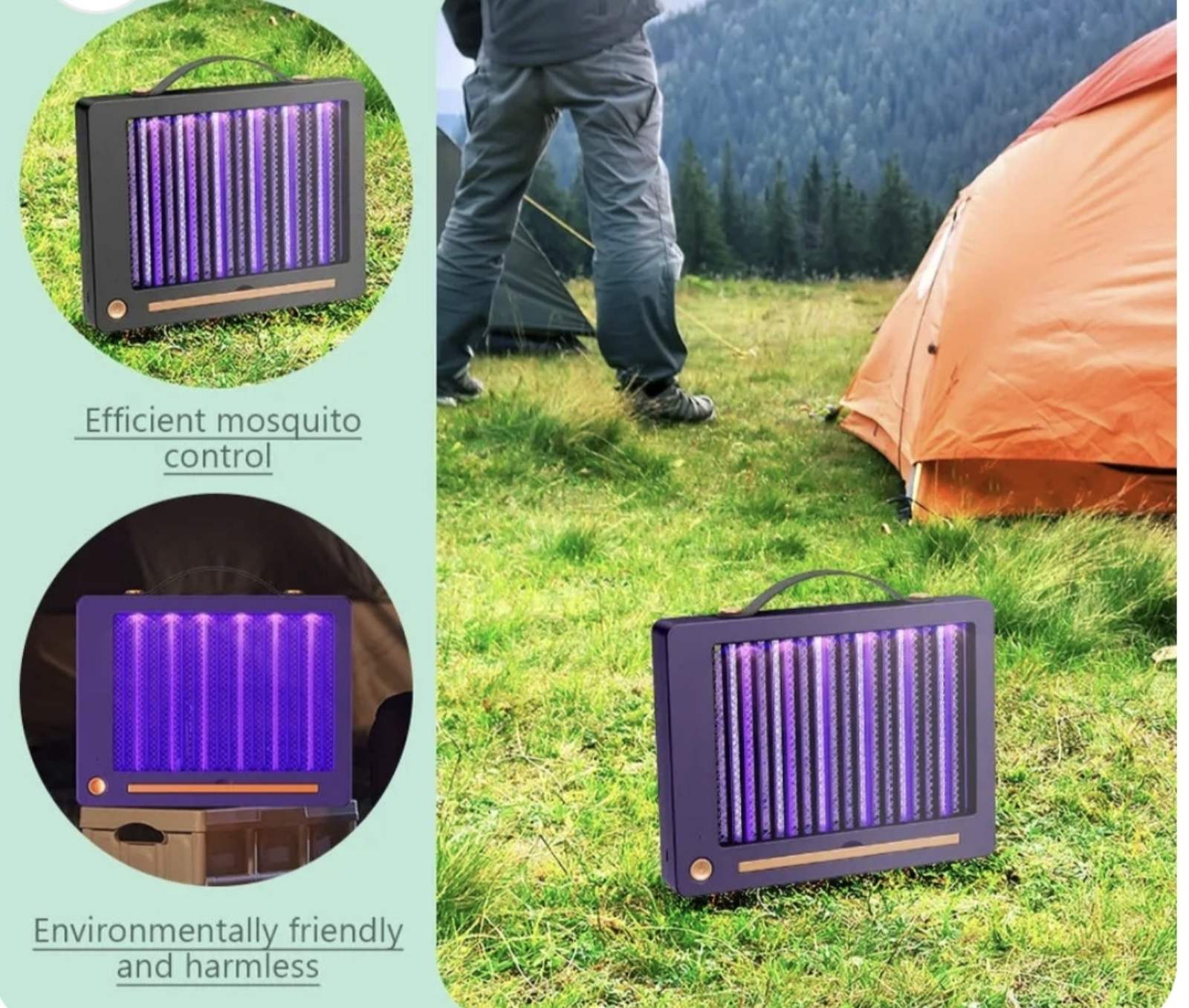 Baštanska lampa protiv insekata