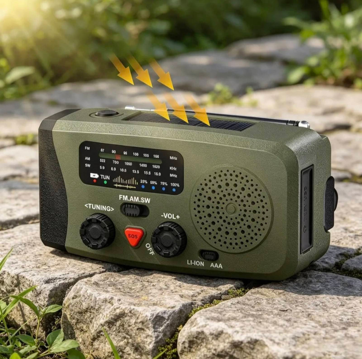 Solarni kamp radio
