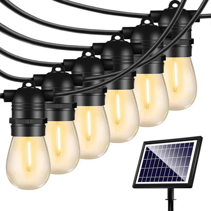 Premium Solarne lampice za baštu (10m sa sijalicama) - Nova Kolekcija