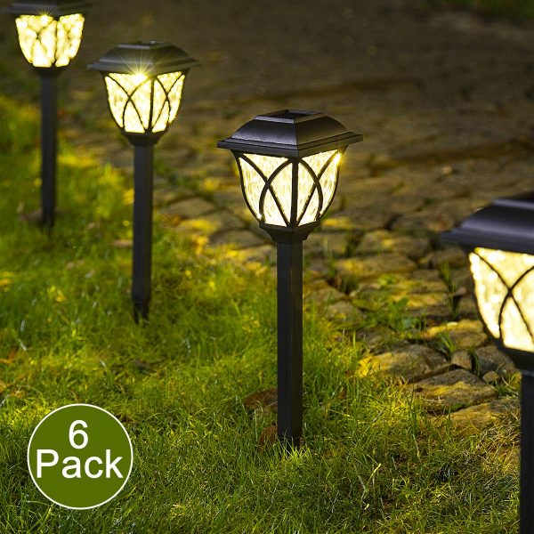 Premium 6 Solarne baštenske lampe - Nova Kolekcija