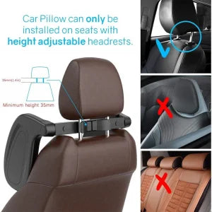 Premium Naslon za glavu za auto sedišta - Nova Kolekcija
